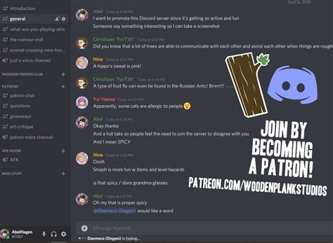 patreon discord|Discord — Patreon